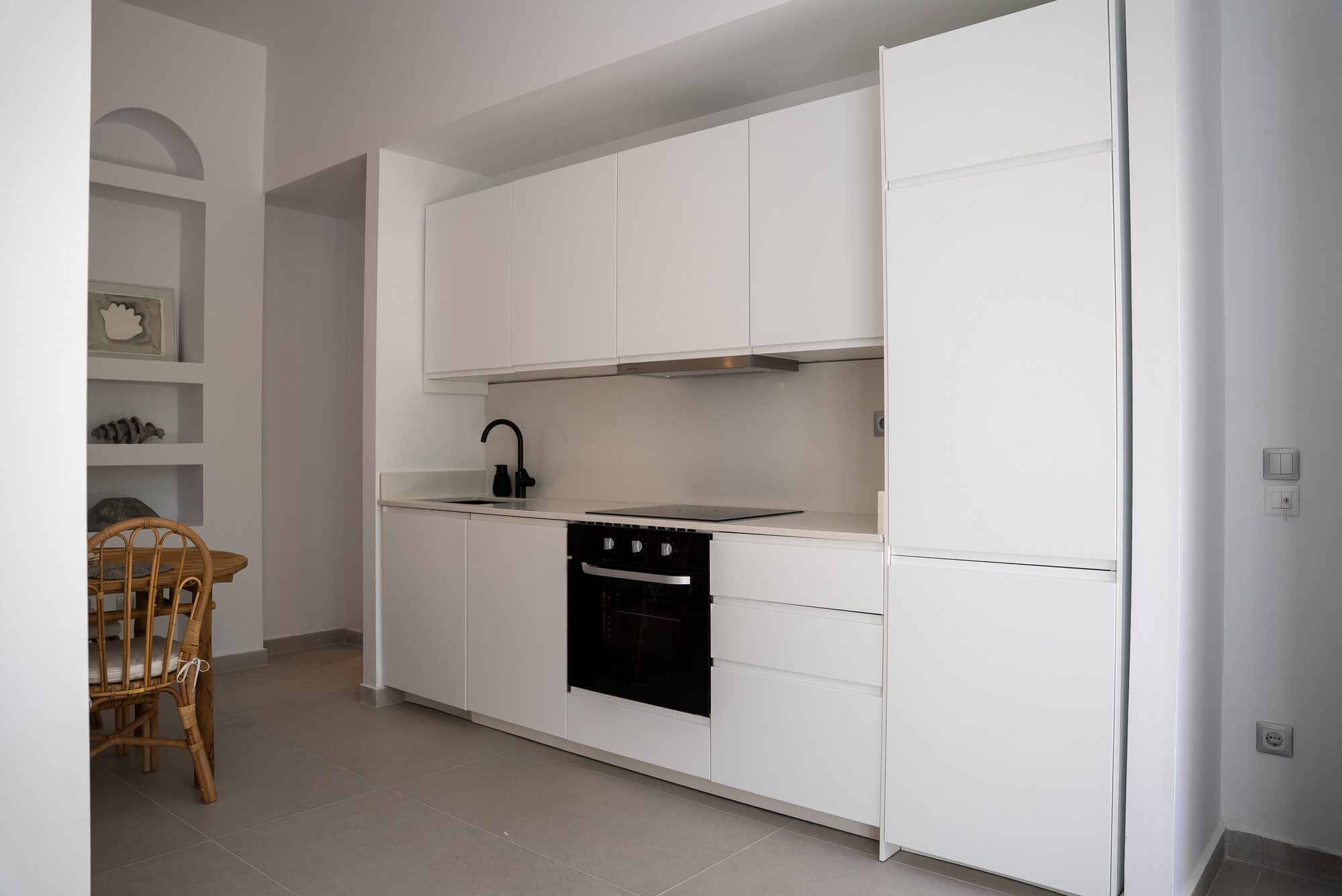 Kitchen and dining area